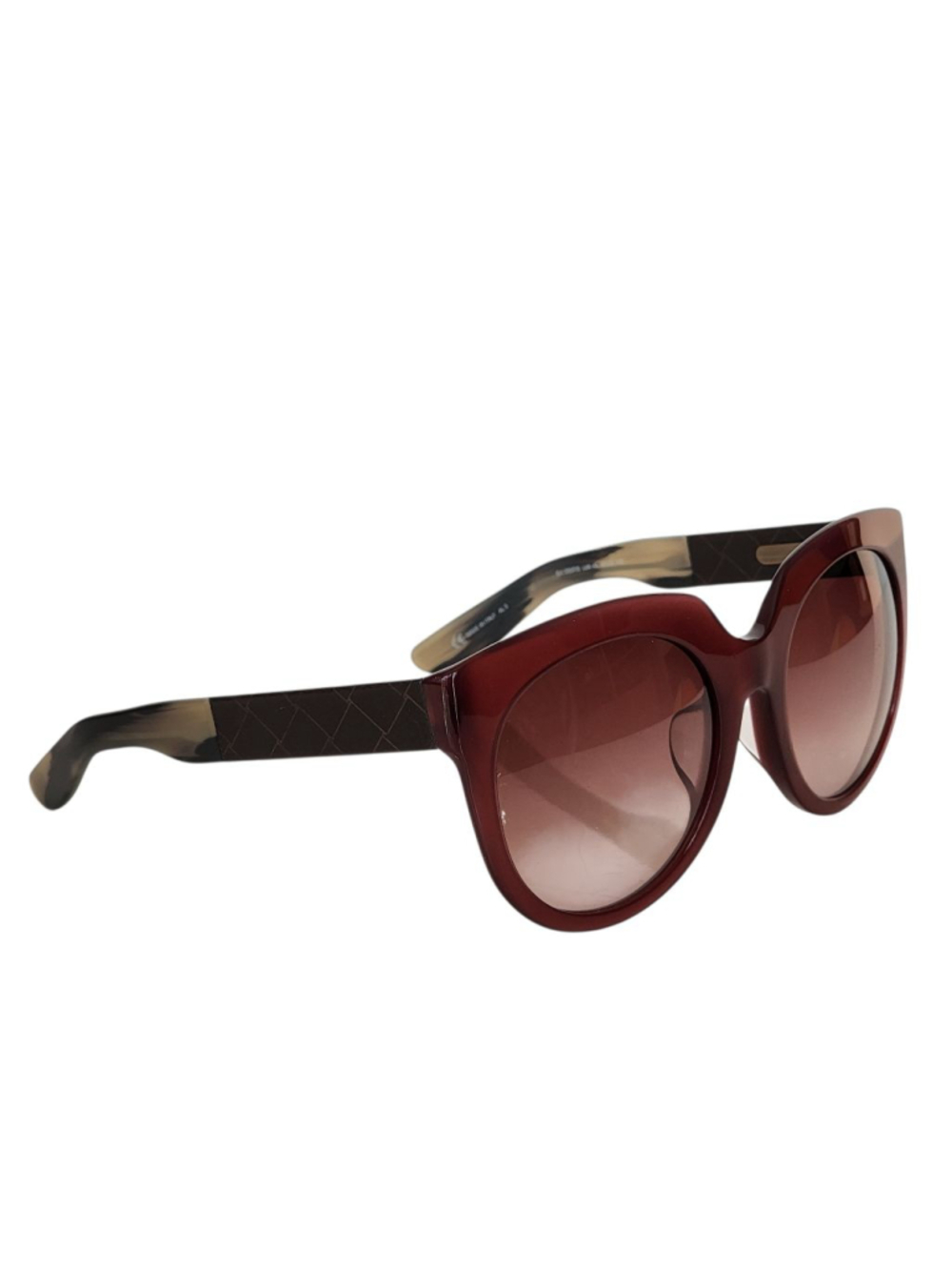 BOTTEGA VENETA BV 305/F/S Oversized Brown Havana‎ Gradient Sunglasses
